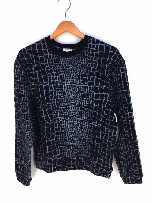KENZO PARIS（ケンゾー） 総柄　ウール混ニットセーター メンズ トップス