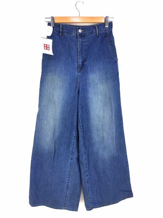 IENA SLOBE （イエナスローブ） ハイウエストワイドDENIM レディース パンツ
