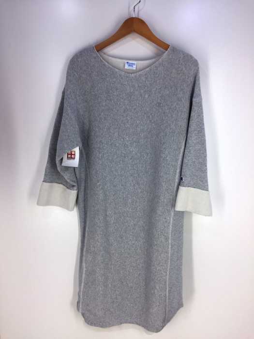 Champion （チャンピオン） リバースウィーブVネックスウェットシャツ レディース ワンピース