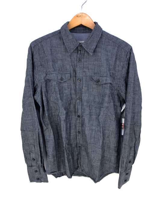 Nudie Jeans（ヌーディージーンズ） ダブルポケット　シャンブレーシャツ メンズ トップス