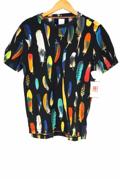 Paul Smith (ポールスミス) FEATHER PRINT T-SHIRT メンズ トップス