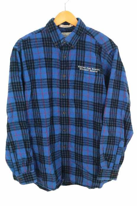 L.L.Bean （エルエルビーン） Scotch Plaid Flannel Shirt スコッチプラッドフランネルシャツEXTRA HIGH SCHOOL STUDENT SENATE メンズ トップス
