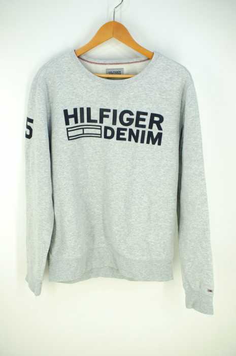HILFIGER DENIM(ヒルフィガーデニム) フロントプリントトレーナー メンズ トップス