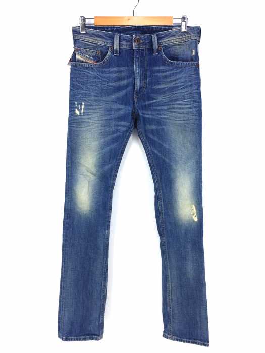 DIESEL （ディーゼル） THAVAR ダメージ加工デニムパンツ メンズ パンツ