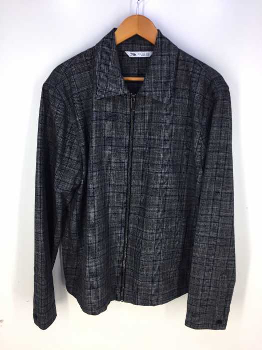 ZARA（ザラ） チェック柄スウィングトップ メンズ アウター