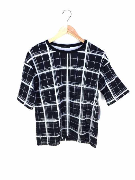EMODA （エモダ） W CHECK OVER T/S レディース トップス