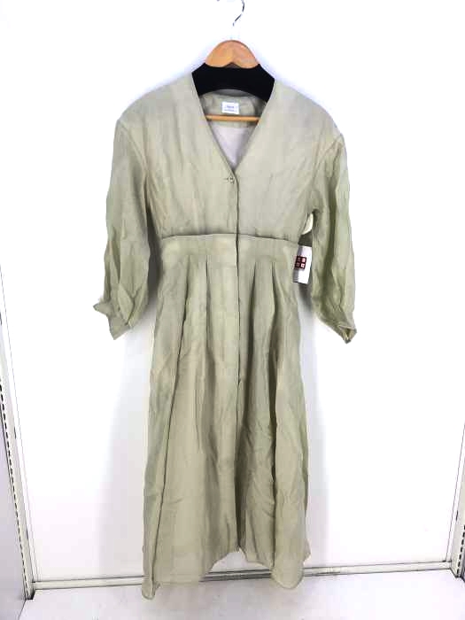 UNITED ARROWS green label relaxing（ユナイテッドアローズグリーンレーベルリラクシング） 前ボタンシフォンワンピース レディース ワンピース