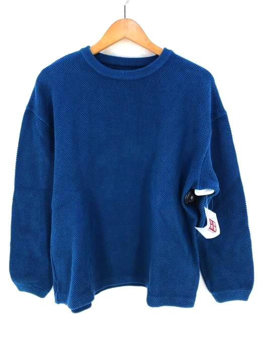 crepuscule（クレプスキュール） moss stitch PO 鹿の子ニット メンズ トップス