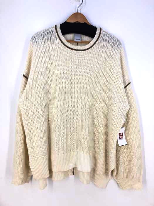 CASPER JOHN（キャスパージョン） Balloon Arm Loose Line Knit メンズ トップス