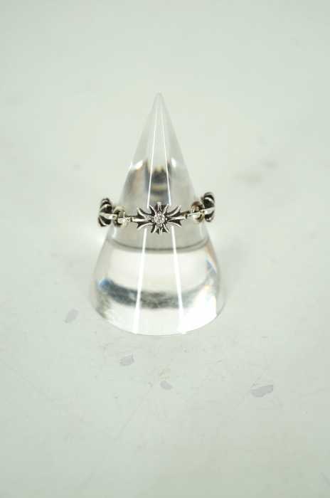 CHROME HEARTS(クロムハーツ) タイニーE CH プラスダイシルバーリング メンズ アクセサリー