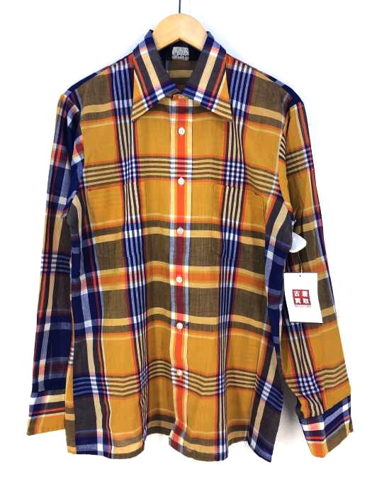 VAN HEUSEN（ヴァンヒューゼン） チェックシャツ メンズ トップス
