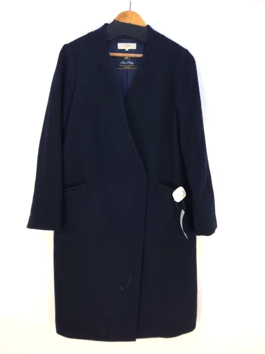 B:MING by BEAMS（ビーミングバイビームス） エクストラファインメリノウール ノーカラーコート レディース アウター