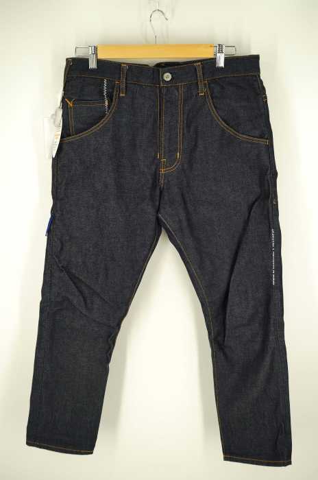 DENIM by VANQUISH FRAGMENT （デニムバイヴァンキッシュフラグメント） 15SSノンウォッシュロークロッチクロップドデニムパンツ メンズ パンツ