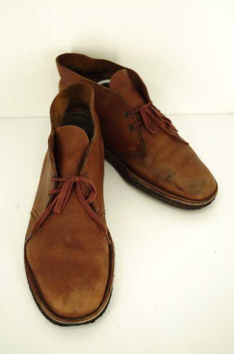 Clarks（クラークス） レザーデザートブーツ メンズ シューズ