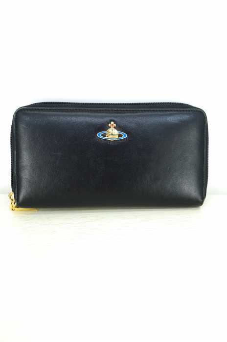 Vivienne Westwood （ヴィヴィアンウエストウッド） NAPPA　ロングジップウォレット　長財布 メンズ 財布・ケース