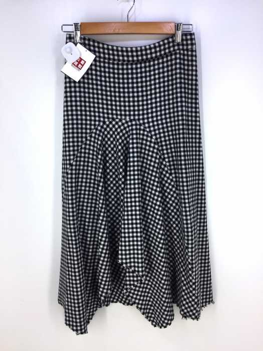 ZARA WOMAN （ザラ ウーマン） チェック柄アシンメトリースカート レディース スカート