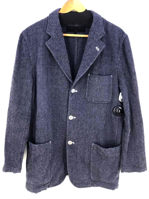 COMME des GARCONS HOMME（コムデギャルソンオム） AD2000-  ヘリンボーン 3Bテーラードジャケット メンズ アウター