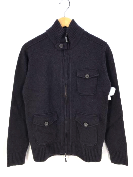LANVIN COLLECTION(ランバンコレクション) ジップアップニットブルゾン メンズ アウター