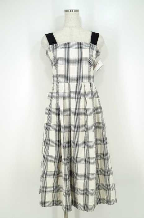 EFFE BEAMS （エッフェビームス） チェック柄シアサッカーワンピース レディース ワンピース