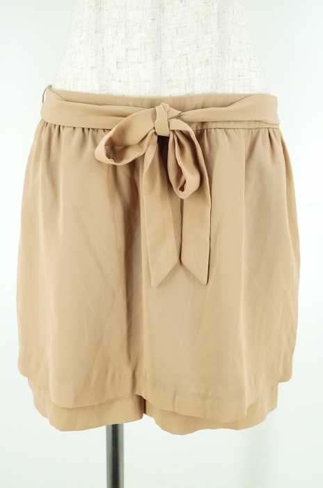 Te chichi (テチチ) ベルト付きシフォンショートパンツ レディース パンツ