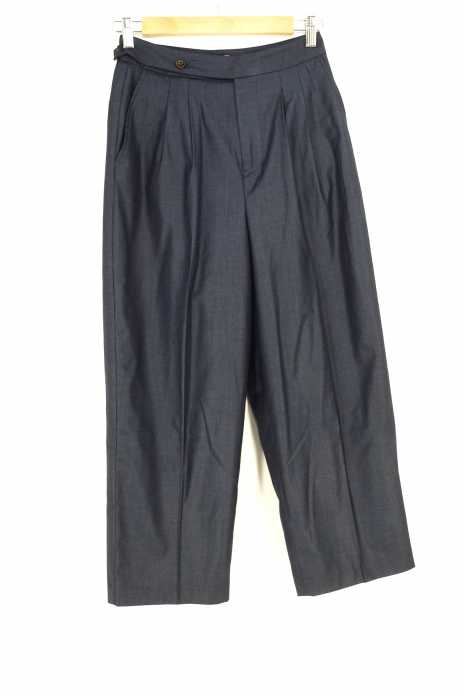 chambre de charme iki (シャンブルドゥシャームイキ) 17SS サマートロ 2タックワイドテーパードパンツ レディース パンツ