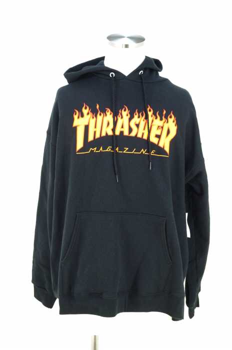 THRASHER （スラッシャー） FLAME LOGO メンズ トップス
