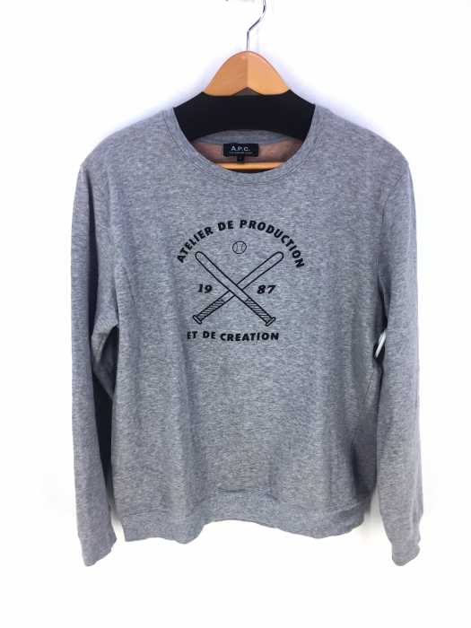 A.P.C. （アーペーセー） RUE MADAME PARIS クルーネックスウェット メンズ トップス