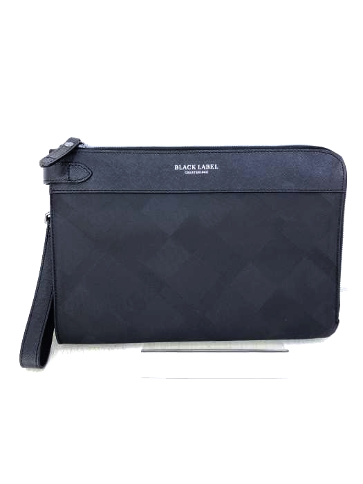 BLACK LABEL CRESTBRIDGE(ブラックレーベルクレストブリッジ) チェック柄 クラッチバッグ メンズ バッグ