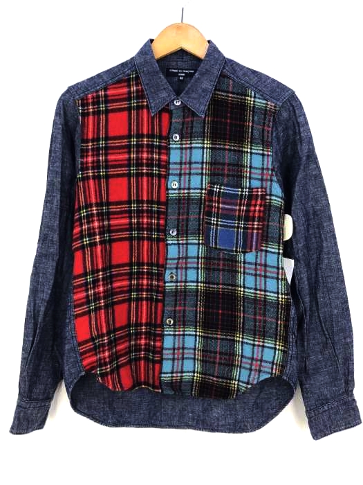 COMME des GARÇONS Tシャツ カットソー ad2008 チェック COMME des GARÇONS Tシャツ カットソー ad2008 チェック