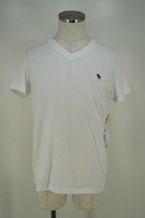 Abercrombie & Fitch （アバクロンビーアンドフィッチ） ワンポイントVネックTシャツ メンズ トップス