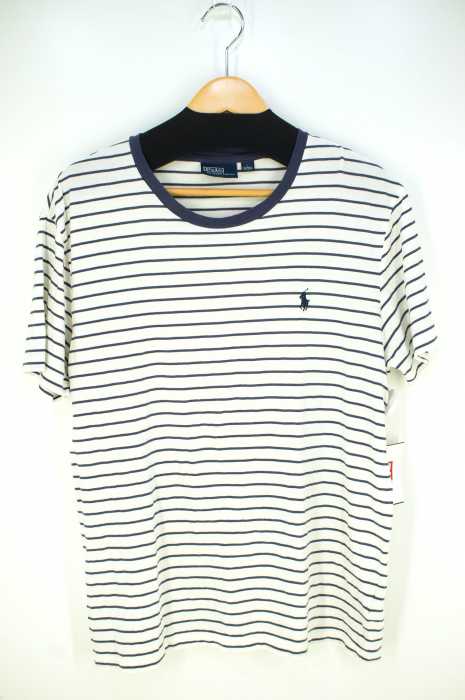 Polo by RALPH LAUREN （ポロバイラルフローレン） スモールポニー刺繍　ボーダー柄 Tシャツ メンズ トップス