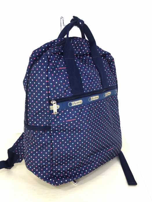 LeSportsac （レスポートサック） ナイロン　総柄デイパック レディース バッグ