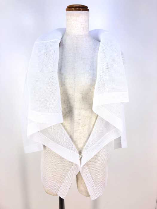 PLEATS PLEASE ISSEY MIYAKE（プリーツプリーズイッセイミヤケ） プリーツメッシュカーディガン レディース トップス