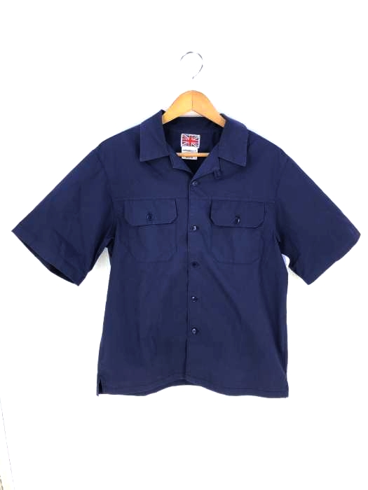 UNIFORM WORLD（ユニフォールワールド） イギリス製ワークシャツ メンズ トップス