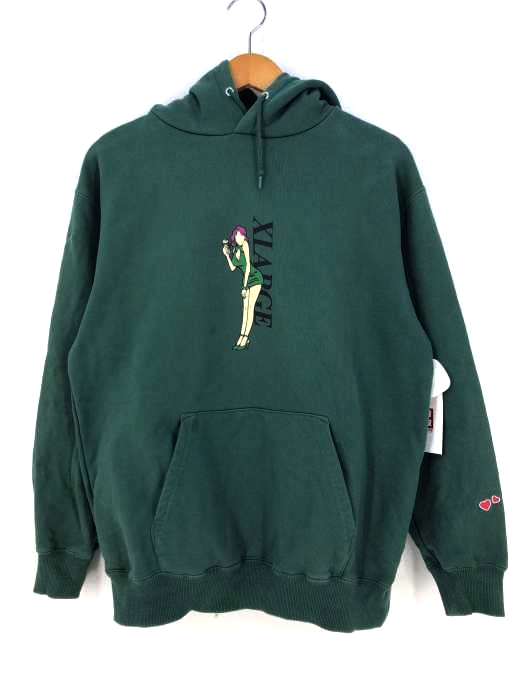XLARGE（エクストララージ） GIRL WHITH CAN PULLOVER HOODED メンズ トップス