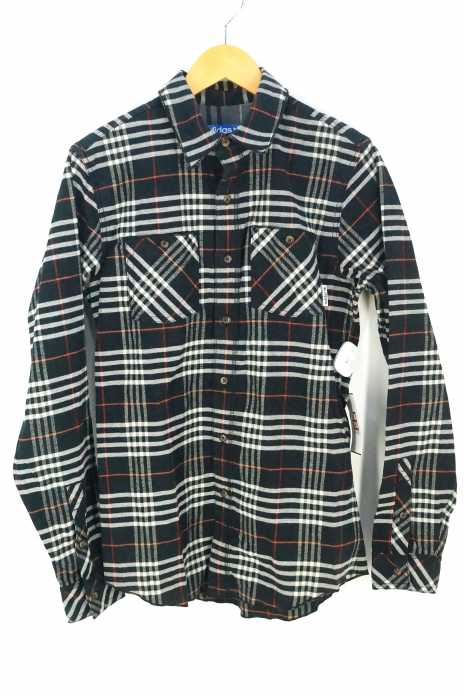 ADIDAS SKATEBOARDING(アディダススケートボーディング) SILAS FLANNEL SHIRT サイラスフランネルシャツ メンズ トップス
