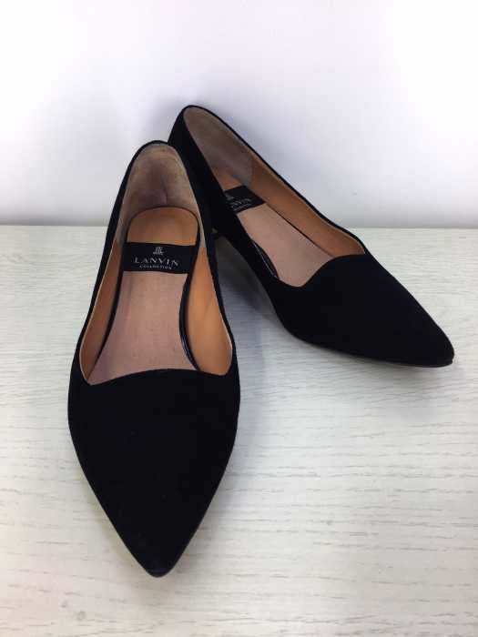 LANVIN COLLECTION （ランバンコレクション） スウェードパンプス レディース シューズ