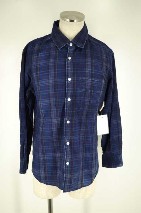 SAGE DE CRET (サージュデクレ) 加工チェック柄シャツ メンズ トップス