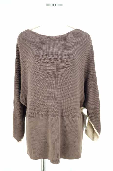 DOUBLE STANDARD CLOTHING (ダブルスタンダードクロージング) レーヨン混ドルマンニットトップス レディース トップス
