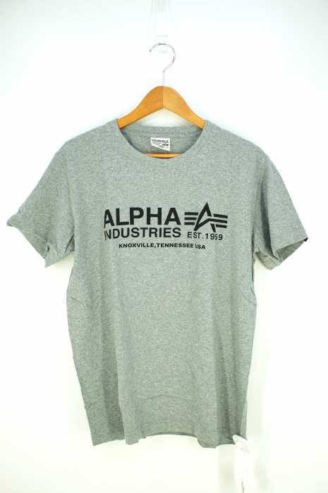 ALPHA INDUSTRIES （アルファインダストリーズ） ロゴプリント メンズ トップス