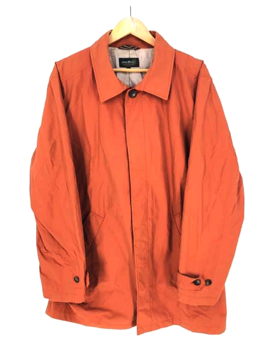 Eddie Bauer（エディーバウアー） 比翼ステンカラーコート メンズ アウター