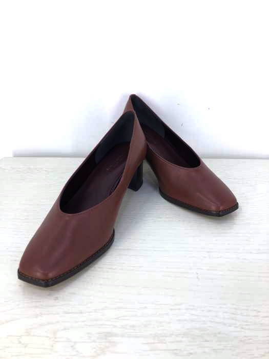 BEAUTY & YOUTH UNITED ARROWS（ビューティーアンドユースユナイテッドアローズ） フェイクレザースクエアトゥパンプス レディース シューズ