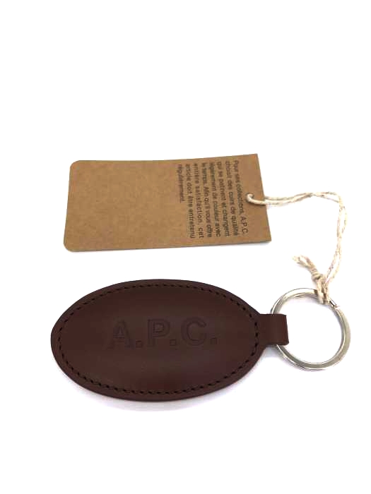 A.P.C.（アーペーセー） レザーキーホルダー porte-clef osaka メンズ ファッション雑貨