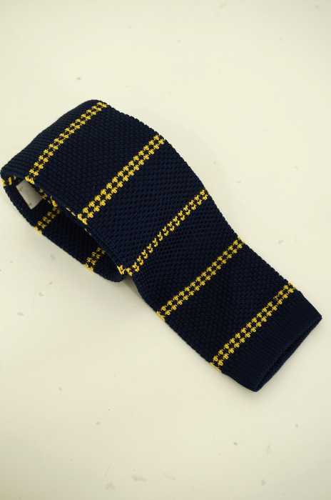 JACK SPADE (ジャックスペード) ボーダー柄シルクニットタイ メンズ ファッション雑貨