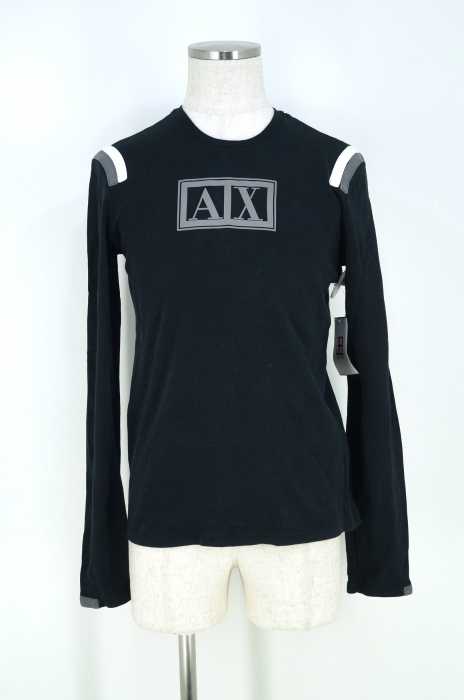 ARMANI EXCHANGE (アルマーニエクスチェンジ) クルーネックロングスリーブTシャツ メンズ トップス