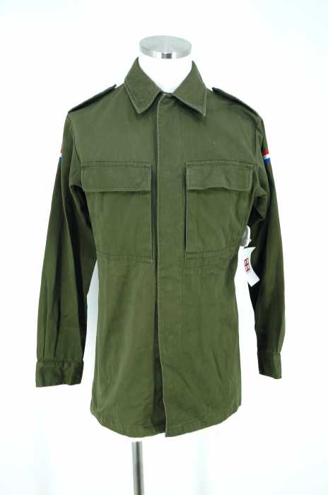 KL  1978 H.van  PUIJENBROEK オランダ軍　ミリタリーシャツジャケット メンズ トップス