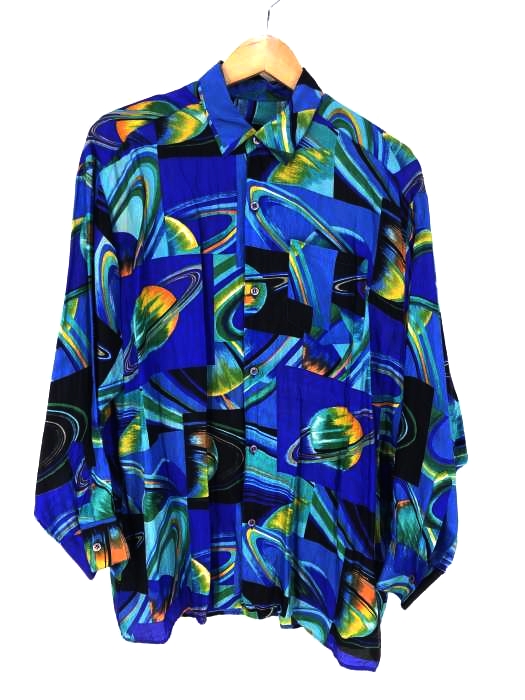 IRIE（アイリー） フランス製 総柄シルクシャツ メンズ トップス