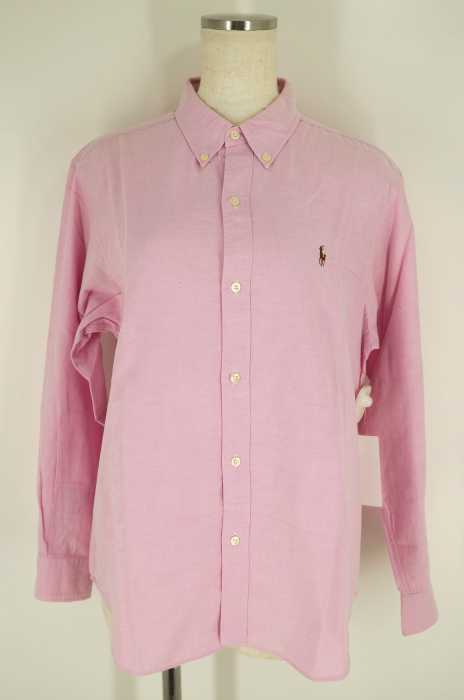 RALPH LAUREN （ラルフローレン） ロゴ刺繍ボタンダウンシャツ レディース トップス
