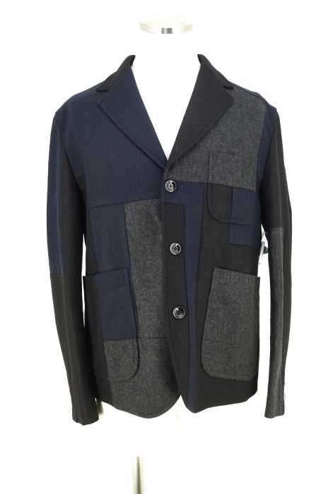 ANREALAGE (アンリアレイジ) 16AW ANSEASON パッチワーク3Bジャケット メンズ パンツ