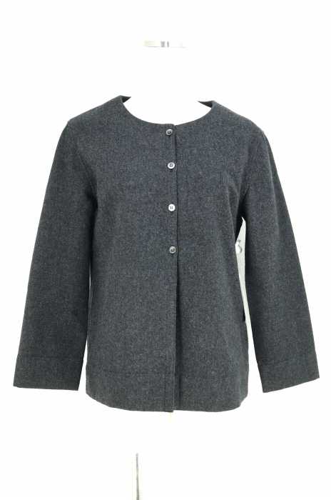 MARC JACOBS LOOK (マークジェイコブスルック) ノーカラーウールジャケット レディース アウター